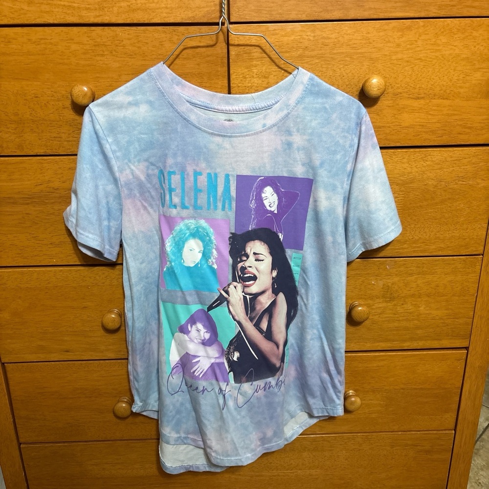 Selena Graphic Tee - Blue